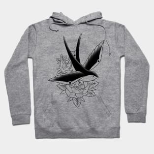 Swallow Rose Hoodie